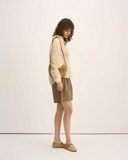 Airy Shirt in Light Yellow